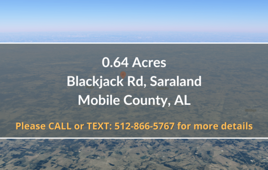 Contract for Sale – 0.64 Acre Property in Mobile County, AL