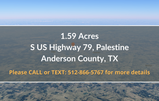 Contract for Sale – 1.59 Acre Property in Anderson County, TX