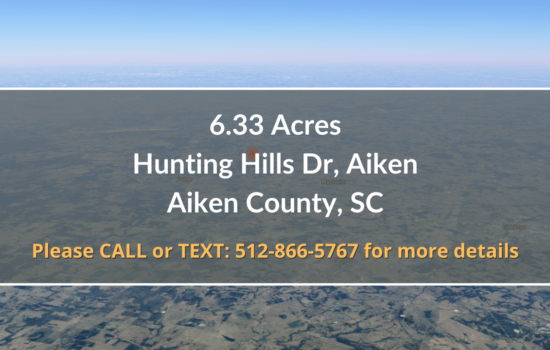 Contract for Sale – 6.33 Acres in Aiken County, SC