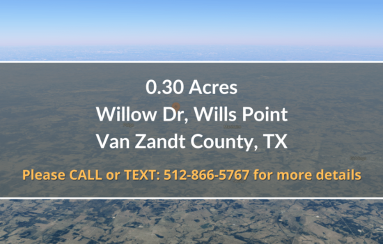 Contract for Sale – 0.30 Acres in Van Zandt County, TX