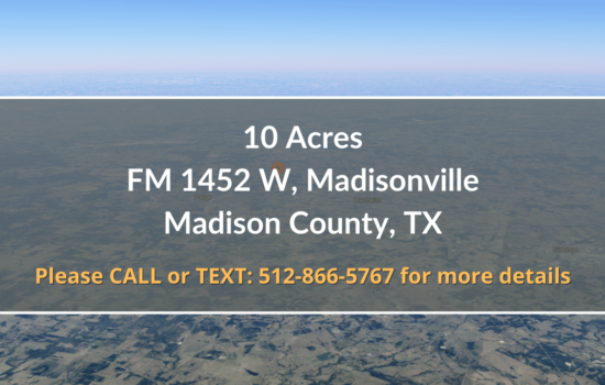 Contract for Sale – 10 Acres in Madison County, TX