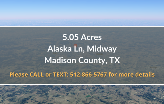 Contract For Sale – 5.05 Acres in Madison County, TX