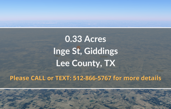 Contract For Sale – 0.33 Acre Lot in Lee County, TX