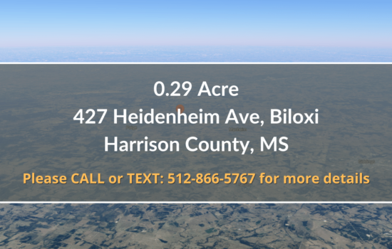Contract for Sale – 0.29 Acres in Harrison County, MS