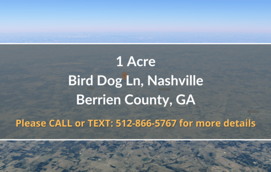 Contract For Sale – 1 Acre Lot in Berrien County, GA