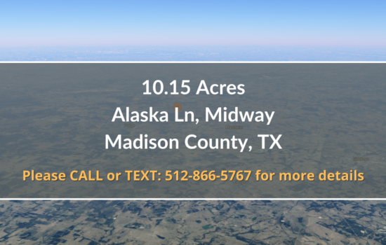 Contract For Sale – 10.15 Acres in Madison County, TX