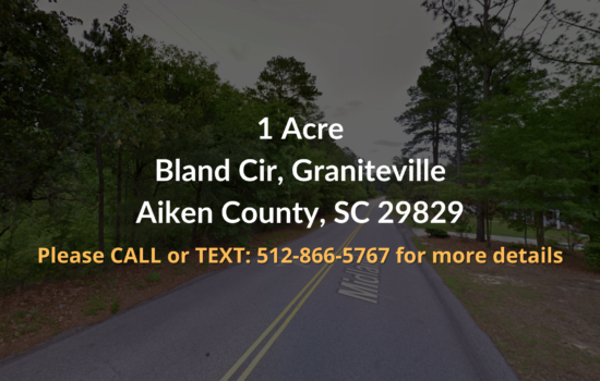 Contract For Sale – 1 Acre Property in Aiken County, SC