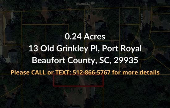 0.24 Acres Property in Beaufort County, SC