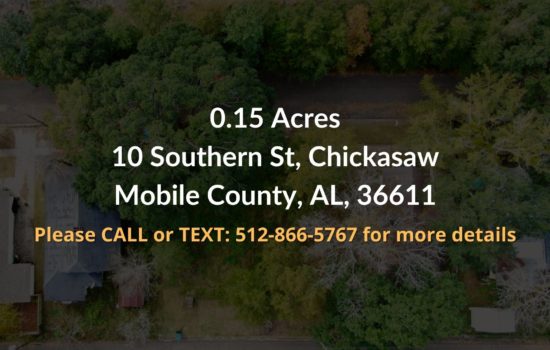 0.15 Acres Property in Mobile County, AL