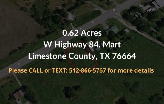 Contract For Sale – 0.62 Acres Property in Limestone County, TX