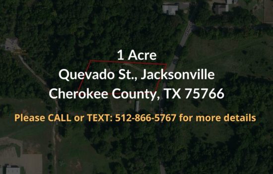Contract For Sale – 1 Acre Property in Cherokee County, TX