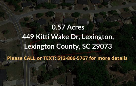 Contract For Sale – 0.57 Acre Property in Lexington County, SC