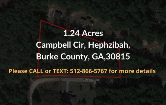 Contract For Sale – 1.24 Acres Property in Burke County, GA