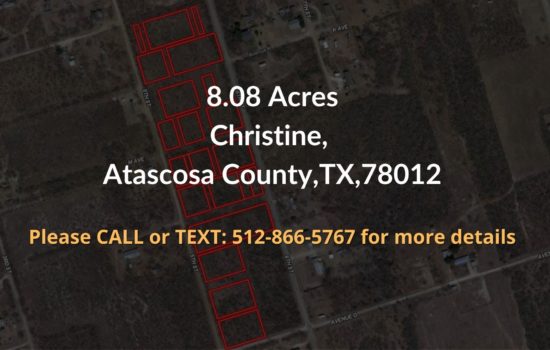 Contract For Sale – 8.08 Total Acres in Atascosa County, TX