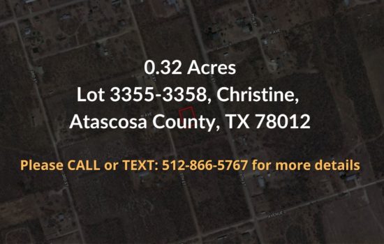 Contract For Sale – 0.32 Total Acres in Atascosa County, TX