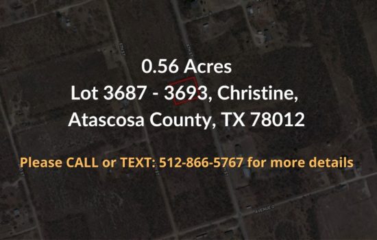 Contract For Sale – 0.56 Total Acres in Atascosa County, TX