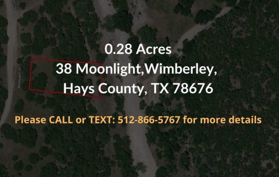 Contract For Sale – 0.28 acres in Hays County, Texas