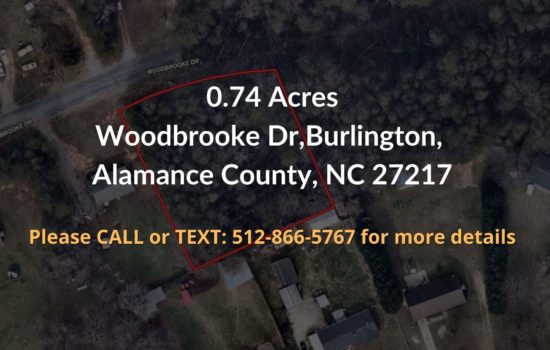 Contract For Sale – 0.74 acres in Alamance County, NC