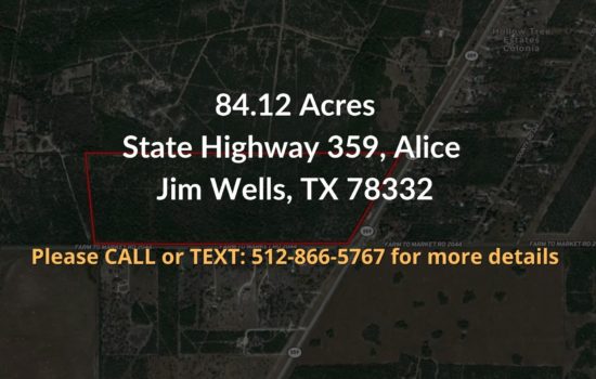 Contract For Sale – 84.12 Acres for sale in Newton County, TX