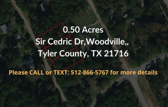 Contract For Sale – 0.50 acres in Tyler County, Texas