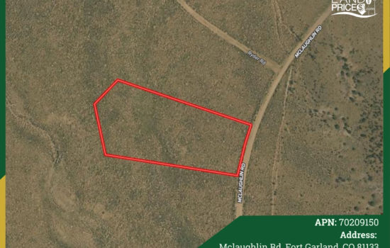 Contract For Sale – 5 Acres in Costilla County, Colorado – $6,000