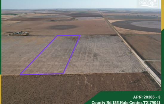 Contract for Sale – 10 acres in Hale County, Texas – $27,900 – Lot 11