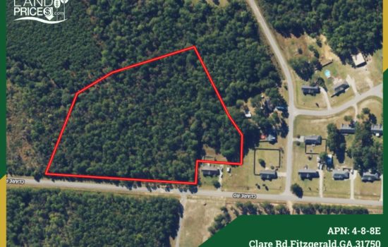 Contract for Sale – 7.72 acres in Ben Hill County, Georgia – $29,900