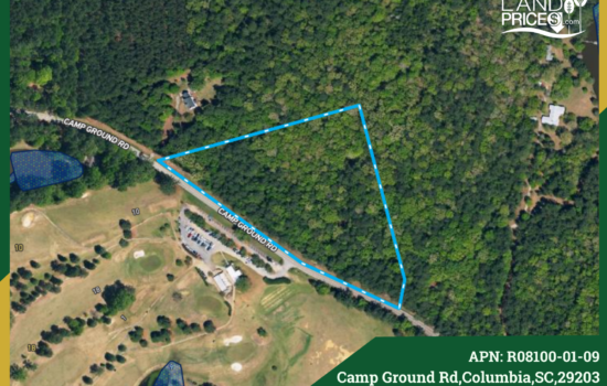 Contract for Sale – 8.10 acres in Richland County, South Carolina – $124,900