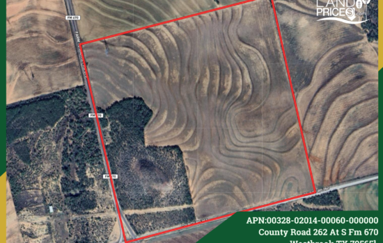 Contract for Sale – 160.00 acres in Mitchell County, Texas – $299,900