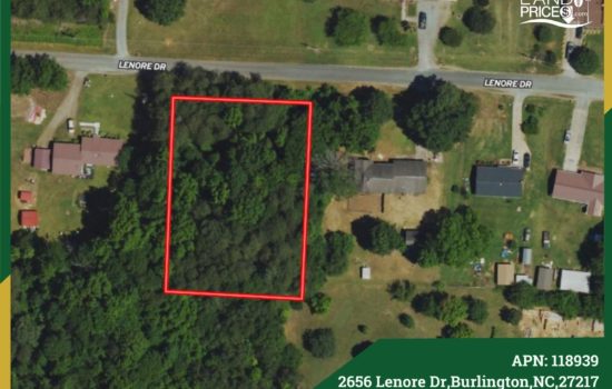 Contract for Sale – 0.72 acres in Alamance County, North Carolina – $14,900