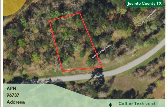 Contract for Sale – 1.23 acres in San Jacinto County, Texas – $98,900