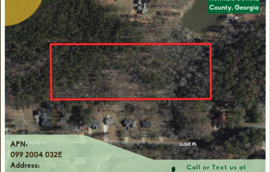Contract for Sale – 8.00 acres in Coweta County, Georgia – $100,000